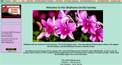 Desktop Screenshot of oosorchids.org